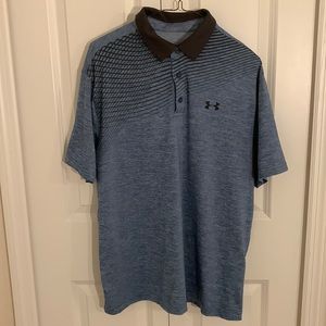 Under Armour golf polo - Blue - Large